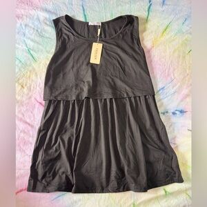 Maternity + Nursing Basic Essential Tank Top Convenient Breastfeeding/Pumping